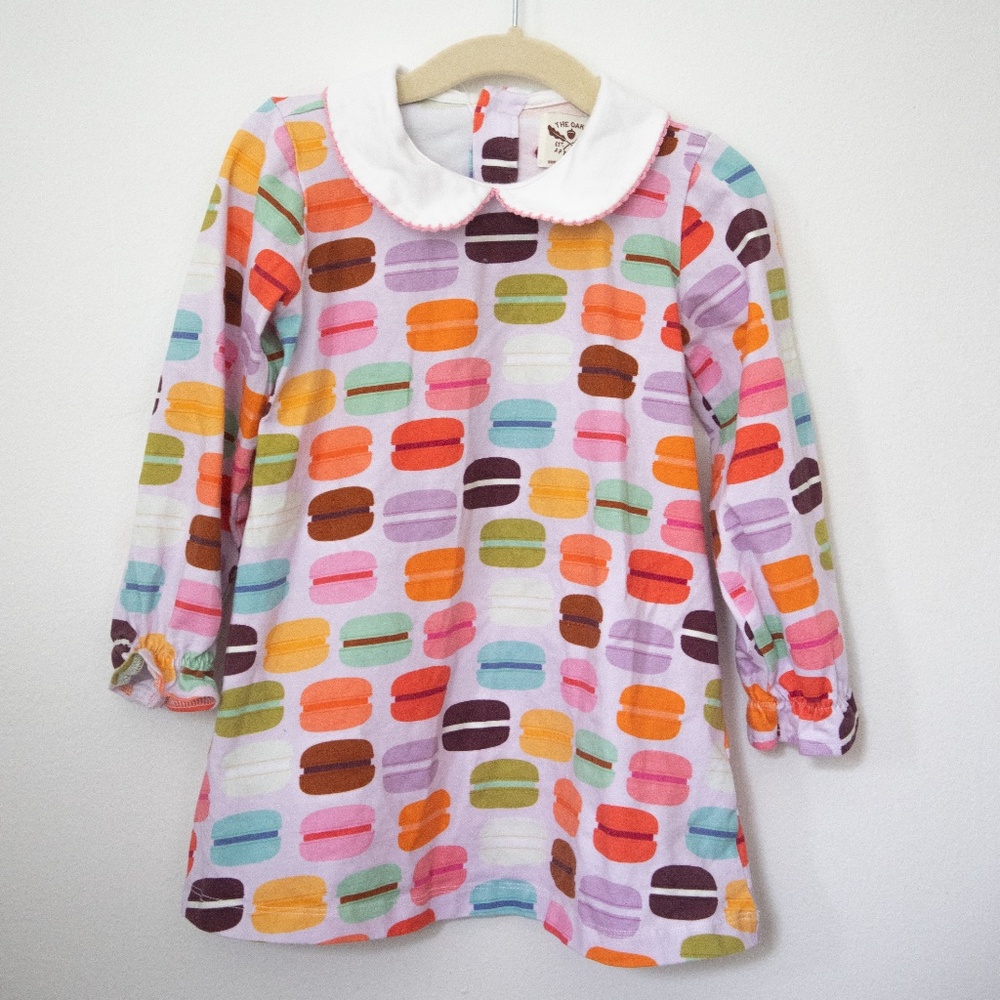 SOLD Girls Macaroon Play Dress
